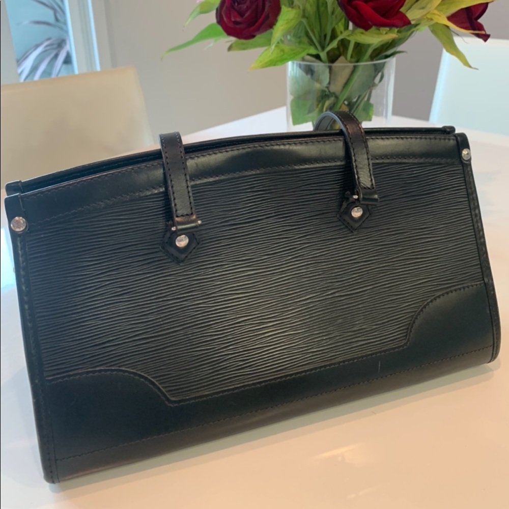 Louis Vuitton Madeleine PM Epi Leather Black Bag